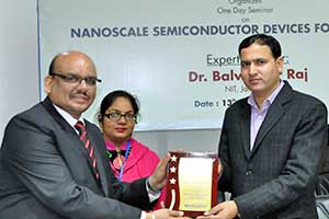 Dept of ECE Organized Guest Lecture on “Nanoscale Semiconductor Devices for VLSI Design”