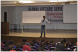 Guest Lecture by Dr.Sudarshan Iyengar,Assistant Professor, IIT Ropar