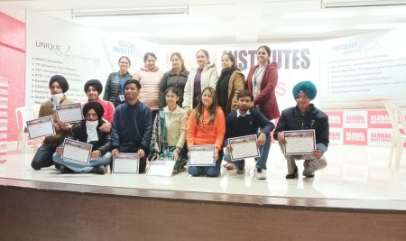 Elite Club of Department of Applied Sciences and Humanities of Global Group of Institutes organized the Departmental activity   ‘Treasure Hunt’  on 16Dec2021