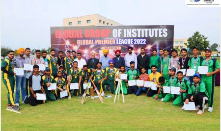 The second and the concluding day of the Global Premier League 2022 being played at the Global Group of Institutes, turned out to be an absolute thriller for the spectators gathered to watch the two semi finals and the final of the league at the Global Cricket grounds on Saturday 12th of March 2022.