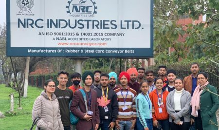 To inculcate practical experience on the part of students, the Department of Applied Sciences and Humanities organized an industrial visit for B.TECH. (CSE/IT/CE/ME) students to NRC INDUSTRIES LIMITED, MUDHAL