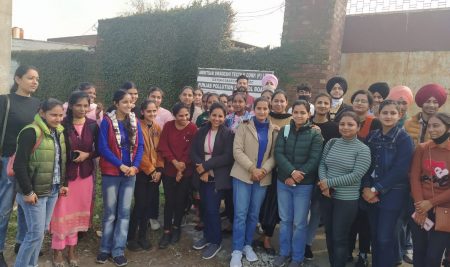 The Department of Management organized an industrial visit to Amritsar Swadeshi Pvt. Ltd for MBA, BBA & B.Com. Students on 26th February 2022