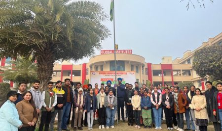 74th REPUBLIC DAY CELEBRATIONS  IN THE CAMPUS