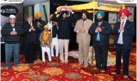 The path of Shri Sukhmani Sahib was organised at the premises of Global Group Of Institutes Amritsar  on 27th January 2023 prior to the beginning of the classes for the Academic Session 2023.