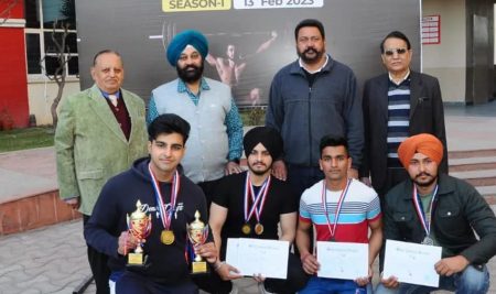Weightlifting Competition was organised in the campus on 13th February 2023