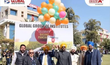 Global Group of Institutes celebrated ‘Basant Fest’ on 15th February 2023 to welcome the onset of spring after the cold winters.