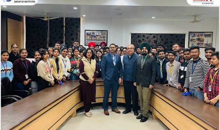 With a view to making students aware of the latest trends in technology, Global Group of Institutes invited Er. Tejinder Aulakh, Director-Microsoft, for an Interactive Session at its campus on 21 February 2023