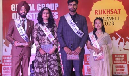 Farewell Party ‘Rukhsat’  was organised on 13 April 2023 in which the faculty and students of various courses bid adieu to their outgoing seniors and extended them warm parting good wishes for their future  endeavours.