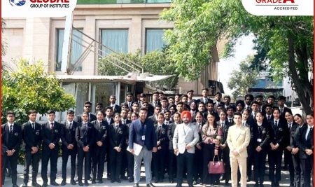 The Department of Hotel Management organized an enriching visit to hotel Holiday Inn Amritsar on April 11, 2023 for the students of Ist year HMCT.