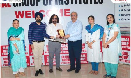 Department of Management of Global Group of Institutes organised a guest lecture on 21st September, 2023.