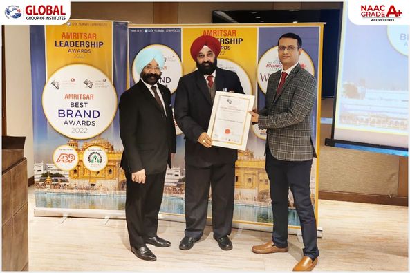 Amritsar Education Leadership Award 2022 for GLOBAL INSTITUTES